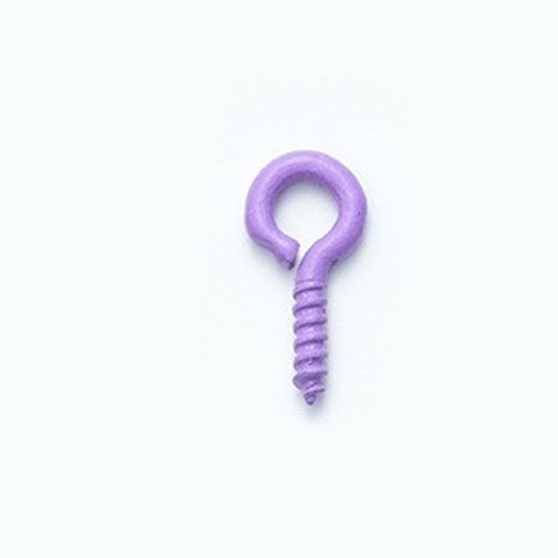 Color-Plated Screw Eye Pins