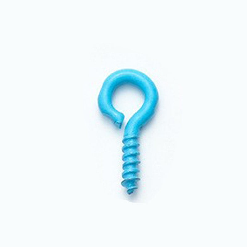 Color-Plated Screw Eye Pins