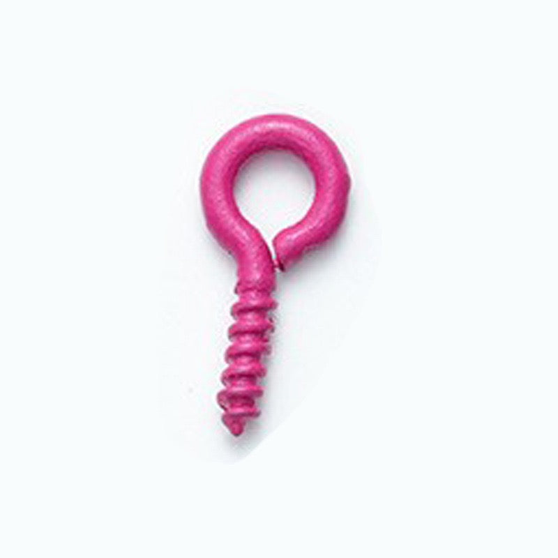 Color-Plated Screw Eye Pins
