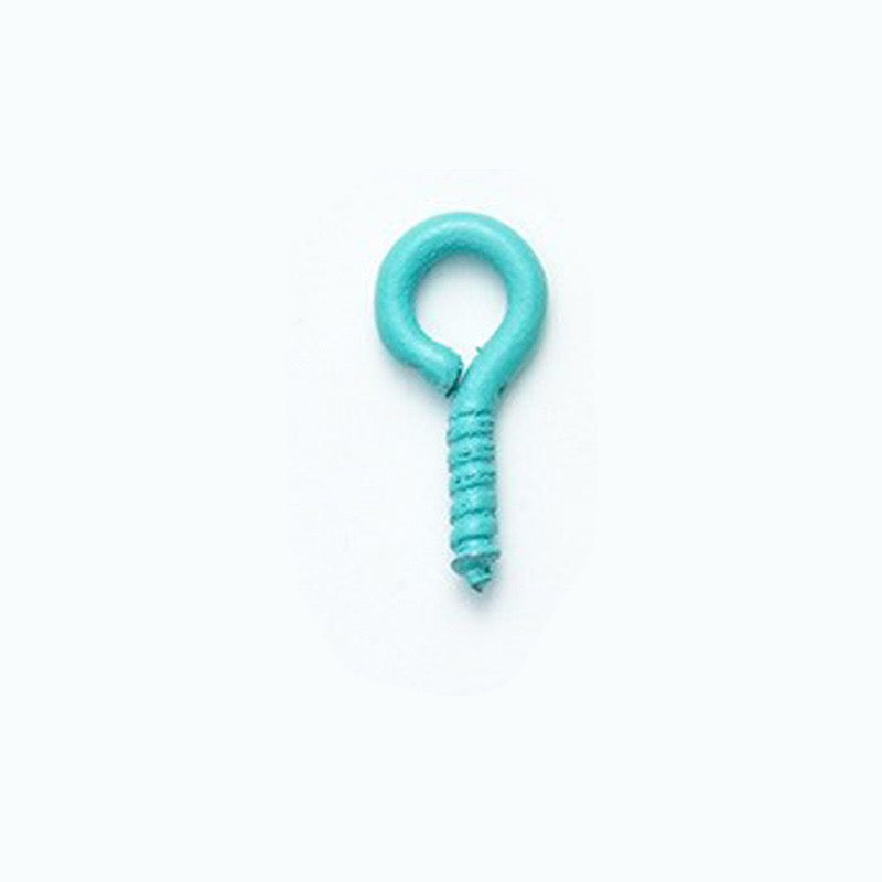 Color-Plated Screw Eye Pins